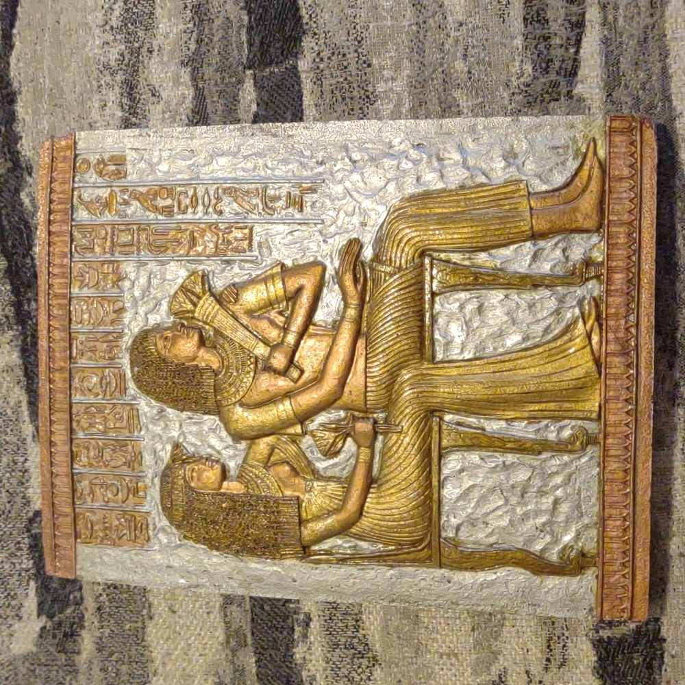 Egyptian art plaque
